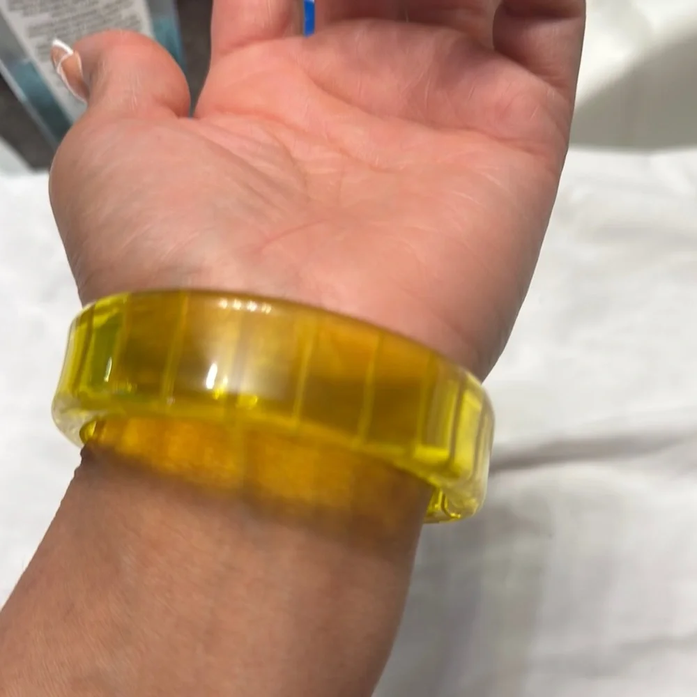 Yellow LED Wearable Wristband
